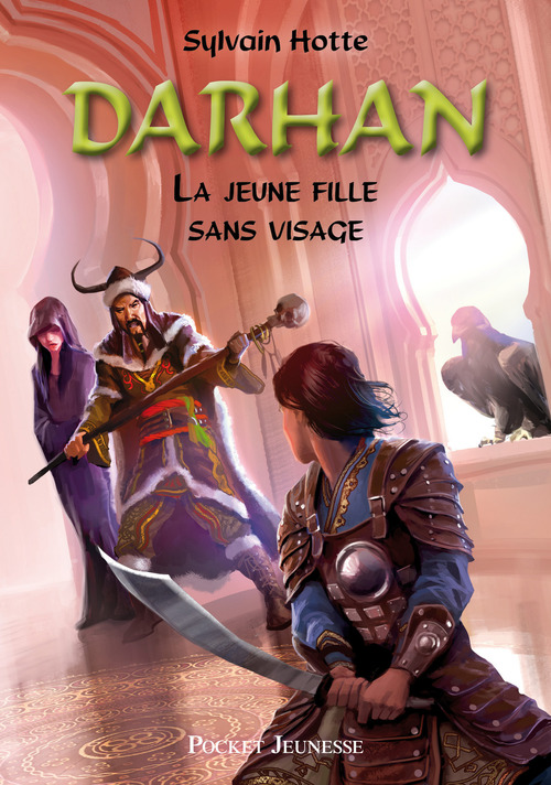 ebook cover of Darhan - tome 3 La jeune fille sans visage, by Sylvain Hotte