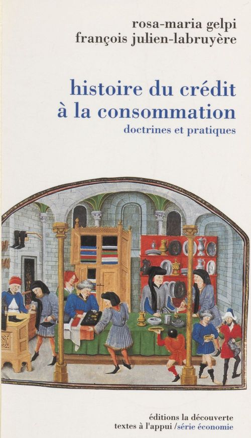 Couverture ebook de Une histoire du crédit à la consommation, de Rosa-Maria Gelpi