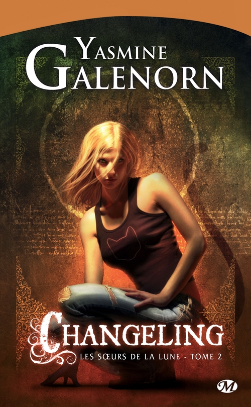 ebook cover of Les Soeurs de la lune, T2 : Changeling, by Yasmine Galenorn