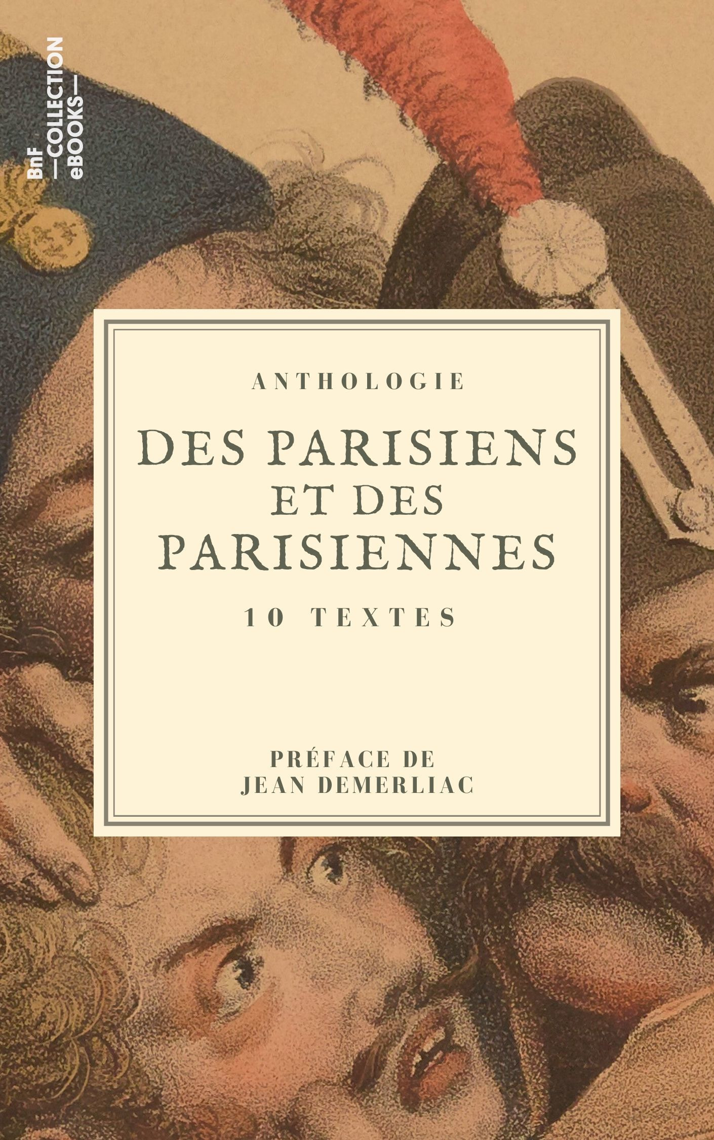 ebook cover of Des Parisiens et des Parisiennes, by Eugene Dulac, Honore De Balzac, James Rousseau, Jules Barbey D'Aurevilly, Louis Adrien Huart, Louis Reyba, Maurice Alhoy