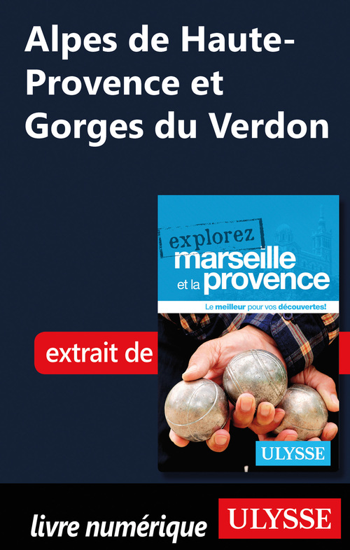 Couverture ebook de Alpes de Haute-Provence et Gorges du Verdon, de Sarah Meublat