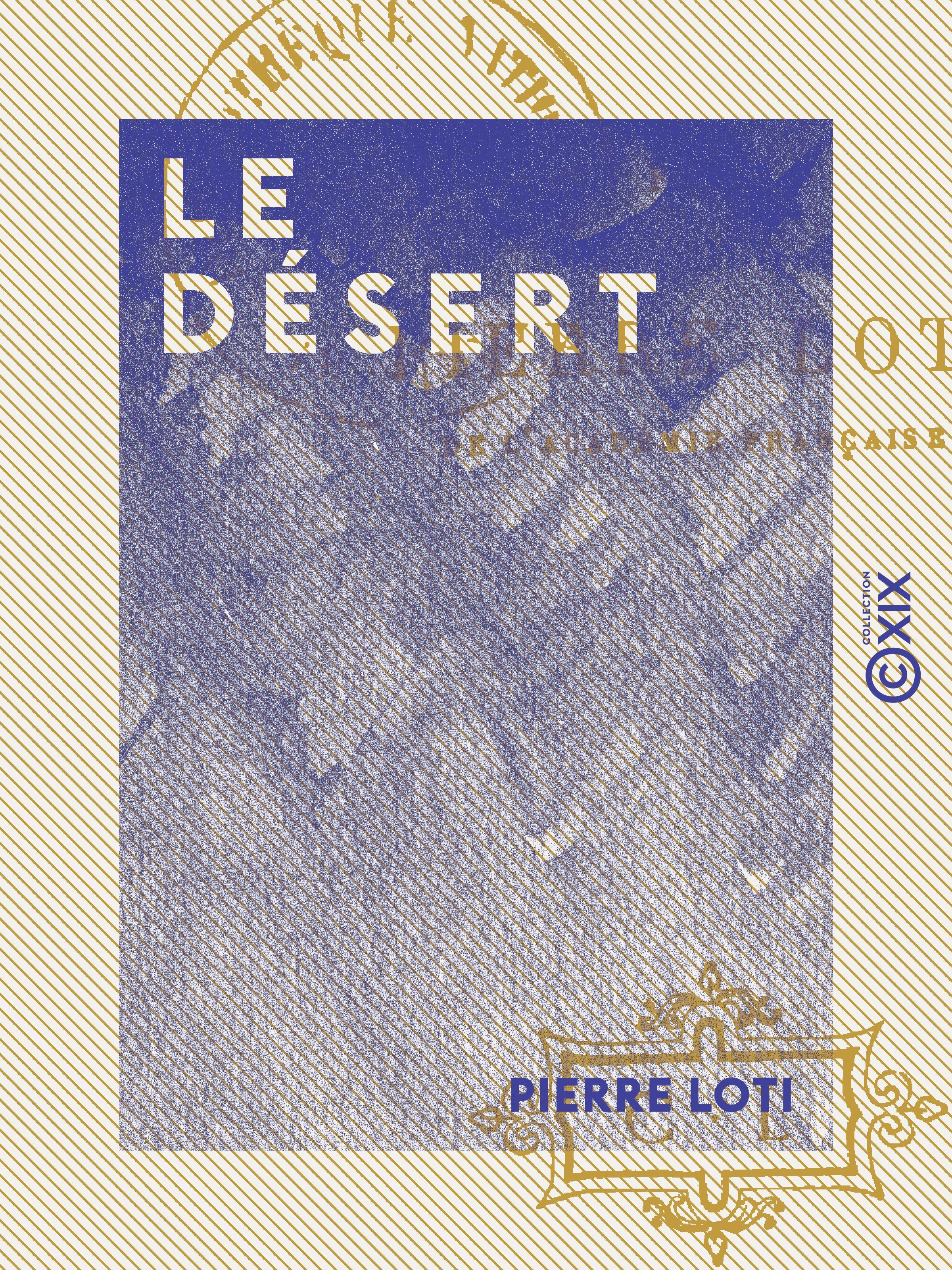 Couverture ebook de Le Désert, de Pierre Loti