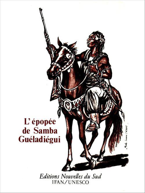 Couverture ebook de L'épopée de Samba Guéladiégui, de Amadou Ly