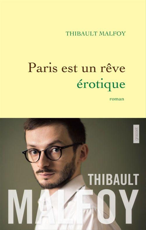 Couverture ebook de Paris est un rêve érotique, de Thibault Malfroy
