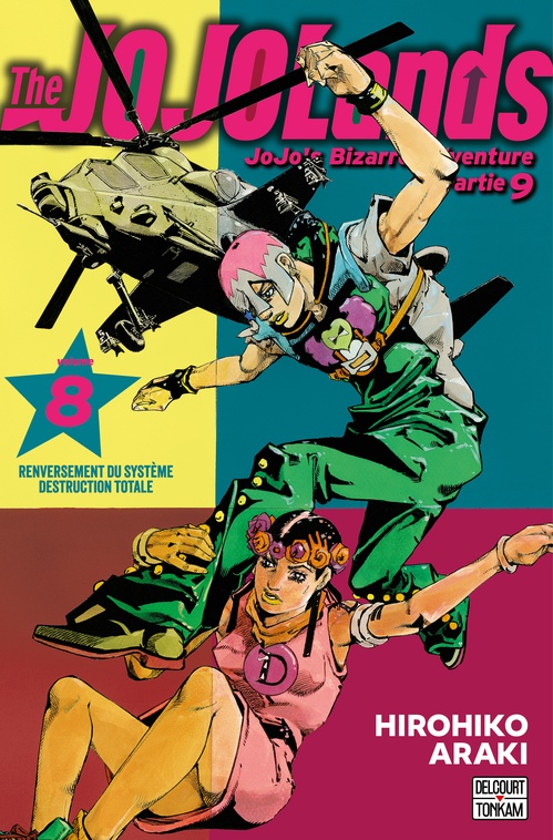 ebook cover of The Jojolands T08, by Hirohiko Akari