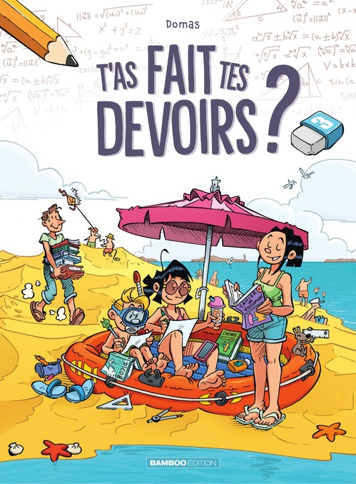 Couverture ebook de T'as fait tes devoirs ? - Tome 3, de Domas