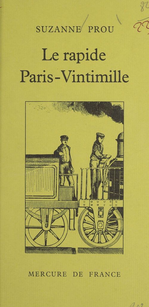 Couverture ebook de Le rapide Paris-Vintimille, de Suzanne Prou