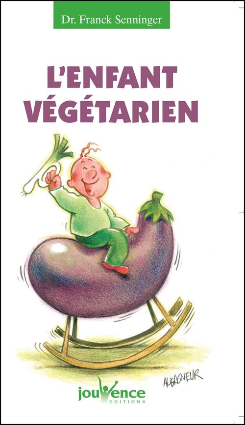 Couverture ebook de L'enfant végétarien, de Franck Senninger