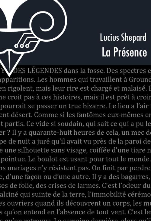 ebook cover of La Présence, by Lucius Shepard
