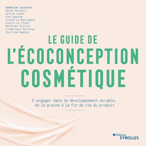 ebook cover of Le guide de l'écoconception cosmétique, by Sandrine Lecointe