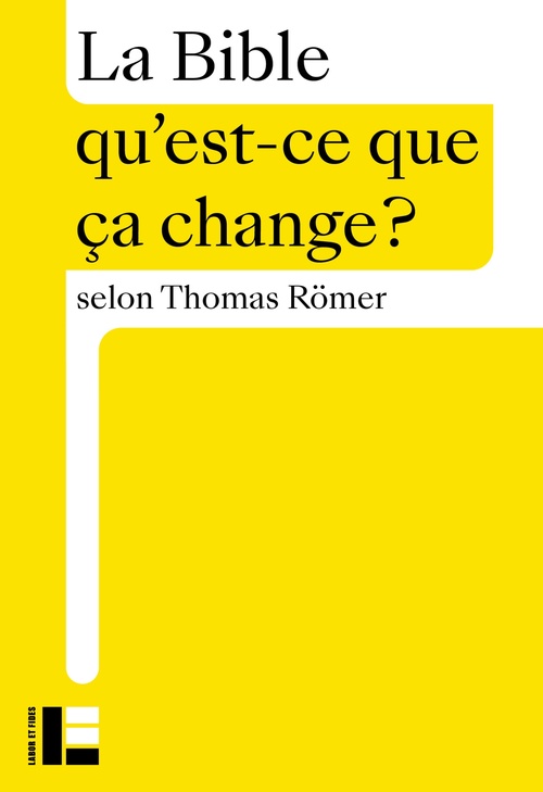 ebook cover of La Bible, by Thomas Römer
