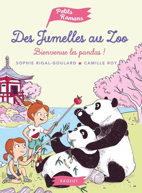 ebook cover of Des jumelles au zoo : Bienvenue, les pandas !, by Sophie Rigal-Goulard