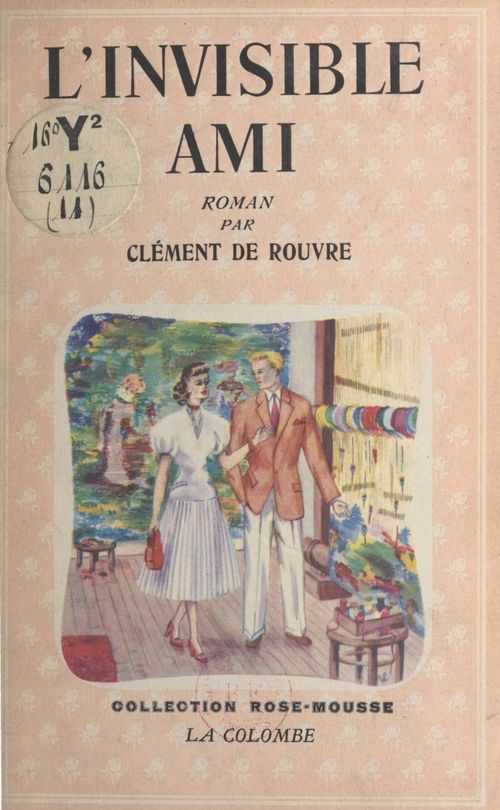 Couverture ebook de L'invisible ami, de Clement De Rouvre