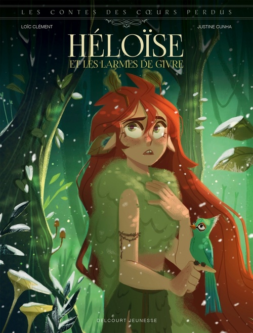 Couverture ebook de Les Contes des coeurs perdus - Héloïse et les larmes de givre, de Loïc Clément