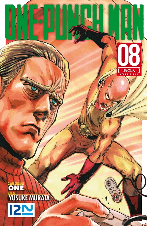Couverture ebook de One-Punch Man - tome 8, de Yusuke Murata, One