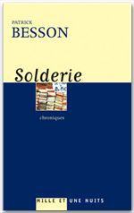 Couverture ebook de Solderie, de Patrick Besson