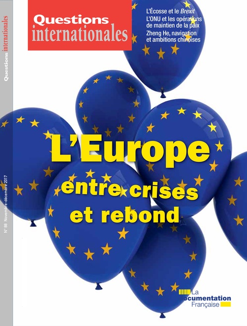 ebook cover of Questions internationales : L'Europe, entre crises et rebond - n°88, by Revue Questions Internationales