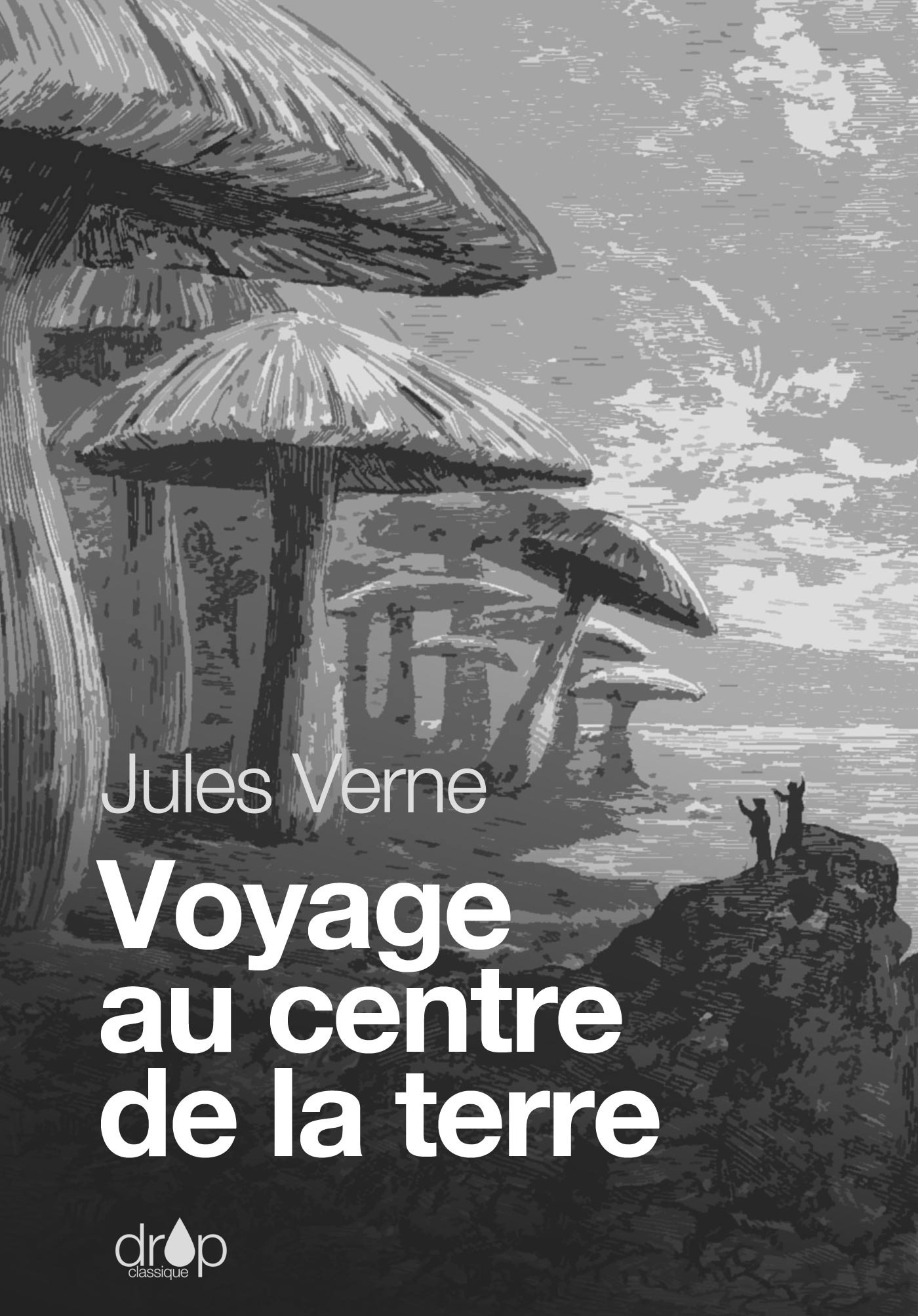 ebook cover of Voyage au centre de la Terre, by Jules Verne