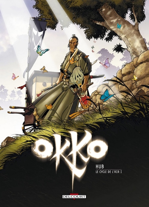 Couverture ebook de Okko T05 - Le Cycle de l'air (1/2), de  Hub