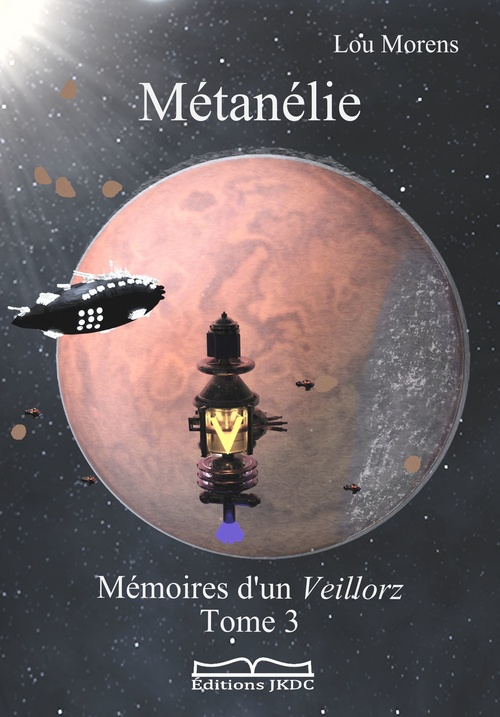 ebook cover of Métanélie, by Lou Morens