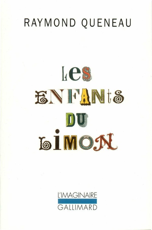 ebook cover of Les enfants du limon, by Raymond Queneau