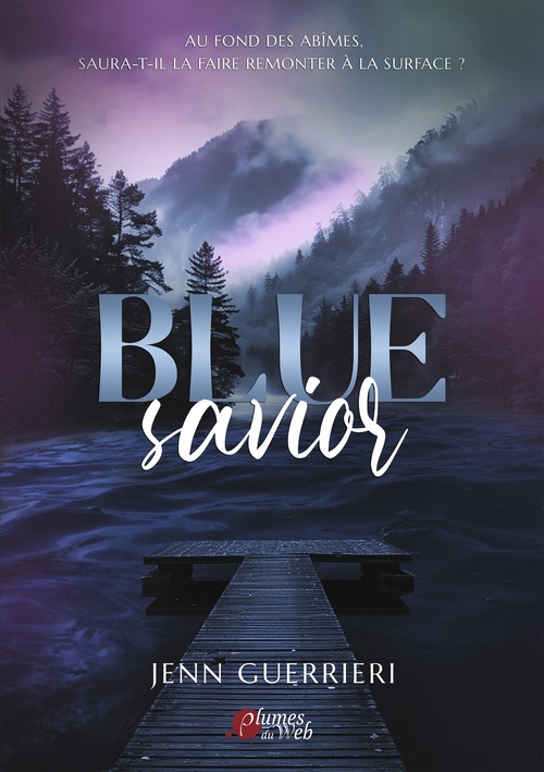 ebook cover of Blue Savior, by Jenn Guerrieri