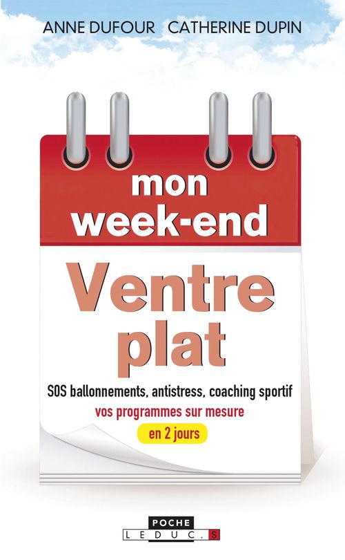 Couverture ebook de Mon week-end ventre plat, de Anne Dufour, Catherine Dupin