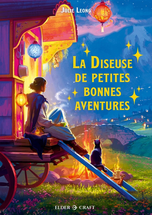 Couverture ebook de La Diseuse de petites bonnes aventures, de Julie Leong