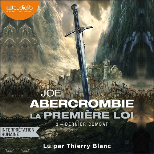 audiobook cover of Dernier combat, by Joe Abercrombie
