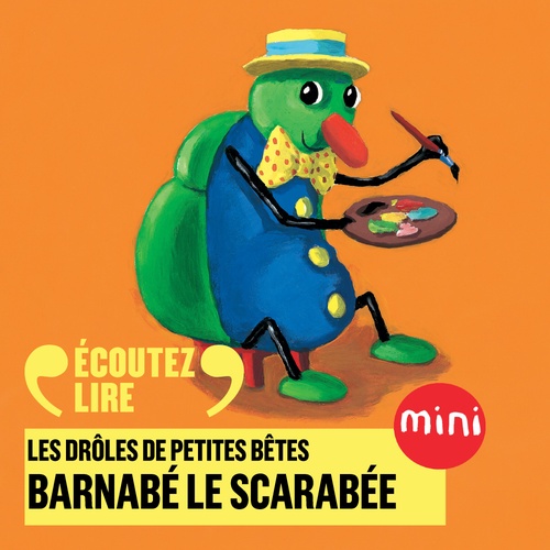 Couverture audiobook de Barnabé le scarabée - Les Drôles de Petites Bêtes, de Antoon Krings