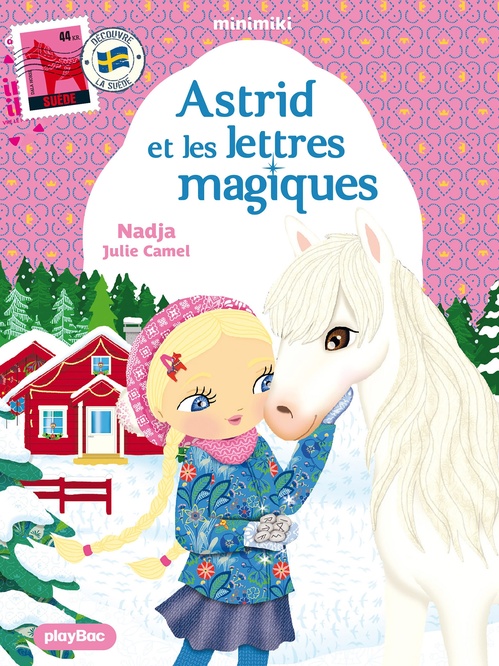 Couverture ebook de Minimiki - Astrid et les lettres magiques - tome 25, de Nadja