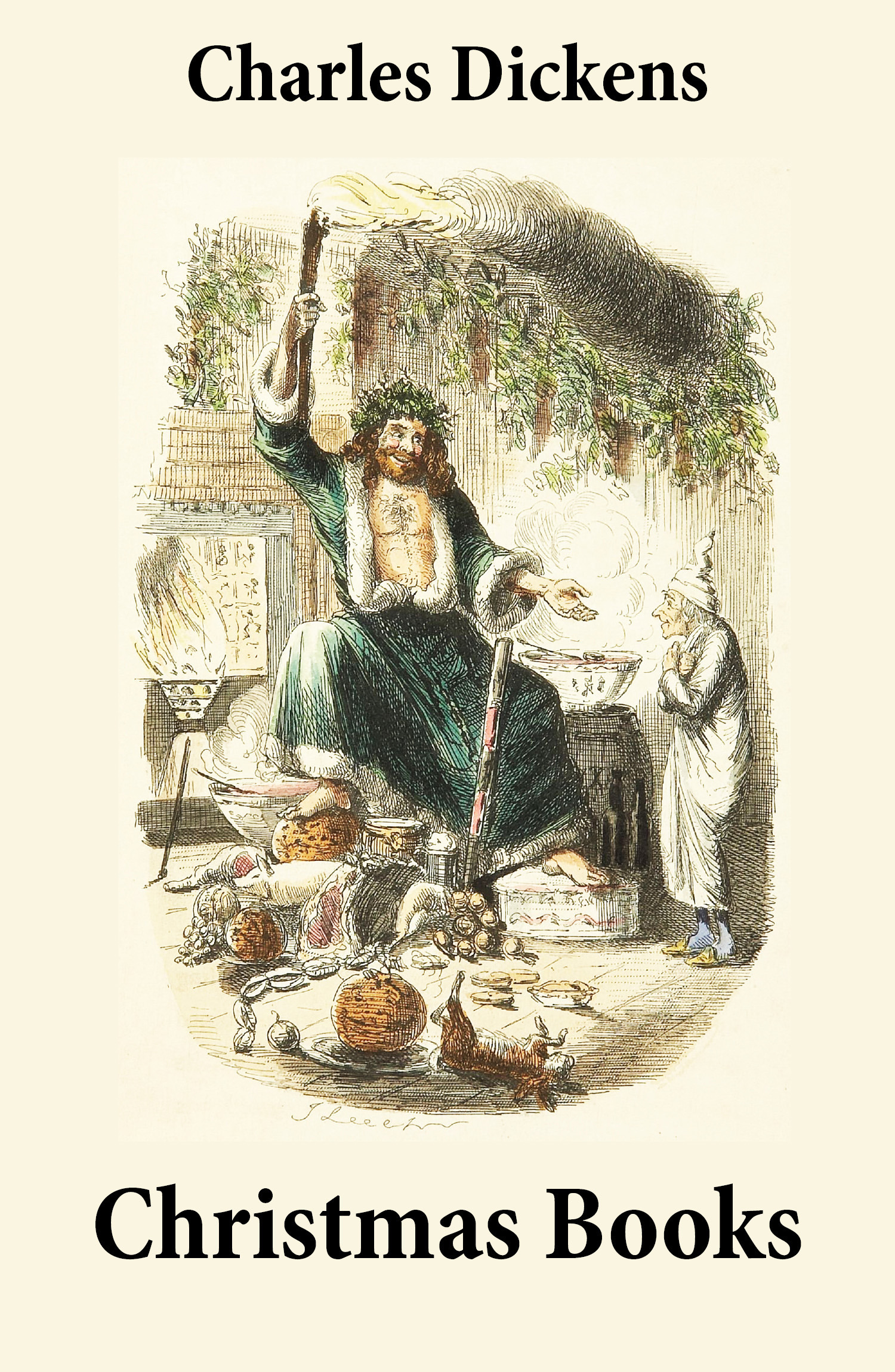 Couverture ebook de 5 Christmas Books (Unabridged and Fully Illustrated: A Christmas Carol; The Chimes; The Cricket on the Hearth; The Battle of Life; The Haunted Man), de Charles Dickens