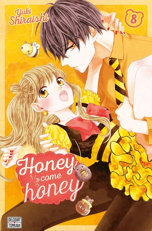 ebook cover of Honey come honey T08, by Yuki Shiraishi