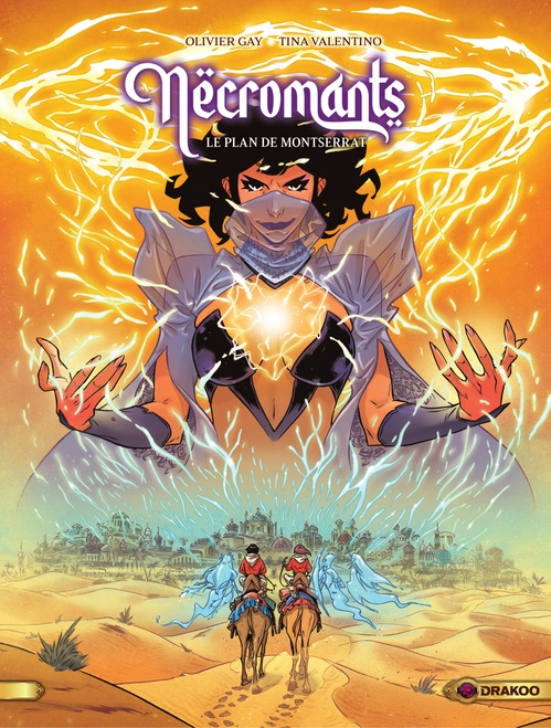 Couverture ebook de Nécromants - Tome 2 - Le plan de Montserrat, de Olivier Gay
