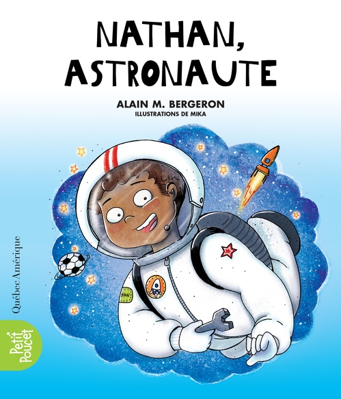 ebook cover of Nathan, astronaute, by Alain M. Bergeron, Mika