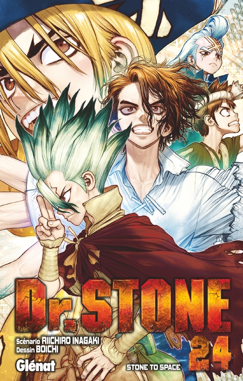 Couverture ebook de Dr. Stone - Tome 24, de Riichirô Inagaki, Boichi
