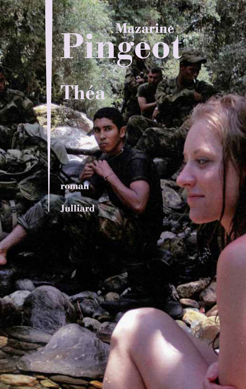 ebook cover of Théa, by Mazarine Pingeot