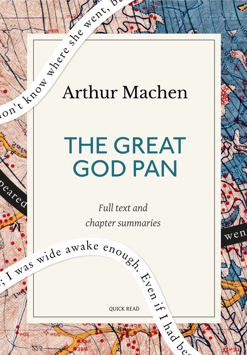 ebook cover of The Great God Pan: A Quick Read edition, by Arthur Machen, Quick Read