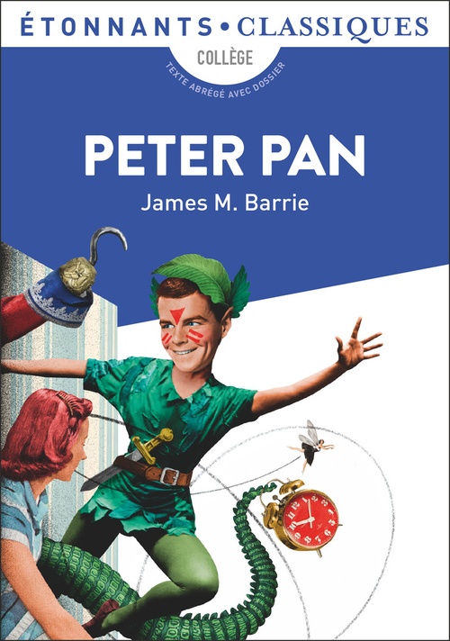 ebook cover of Peter Pan, by James Matthew Barrie