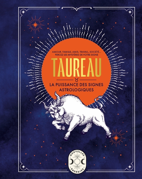 Couverture ebook de Taureau, la puissance des signes astrologiques, de Gary Goldschneider