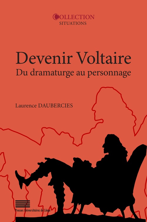 Couverture ebook de Devenir Voltaire, de Laurence Daubercie