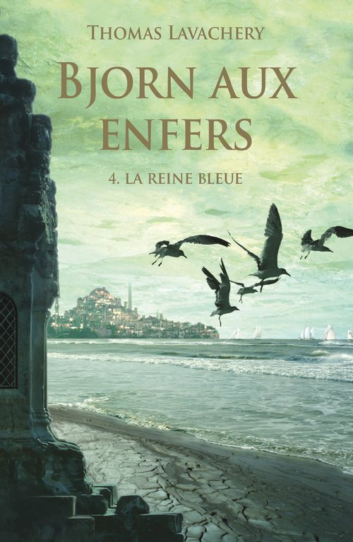ebook cover of Bjorn aux enfers - Tome 4 - La reine bleue, by Thomas Lavachery
