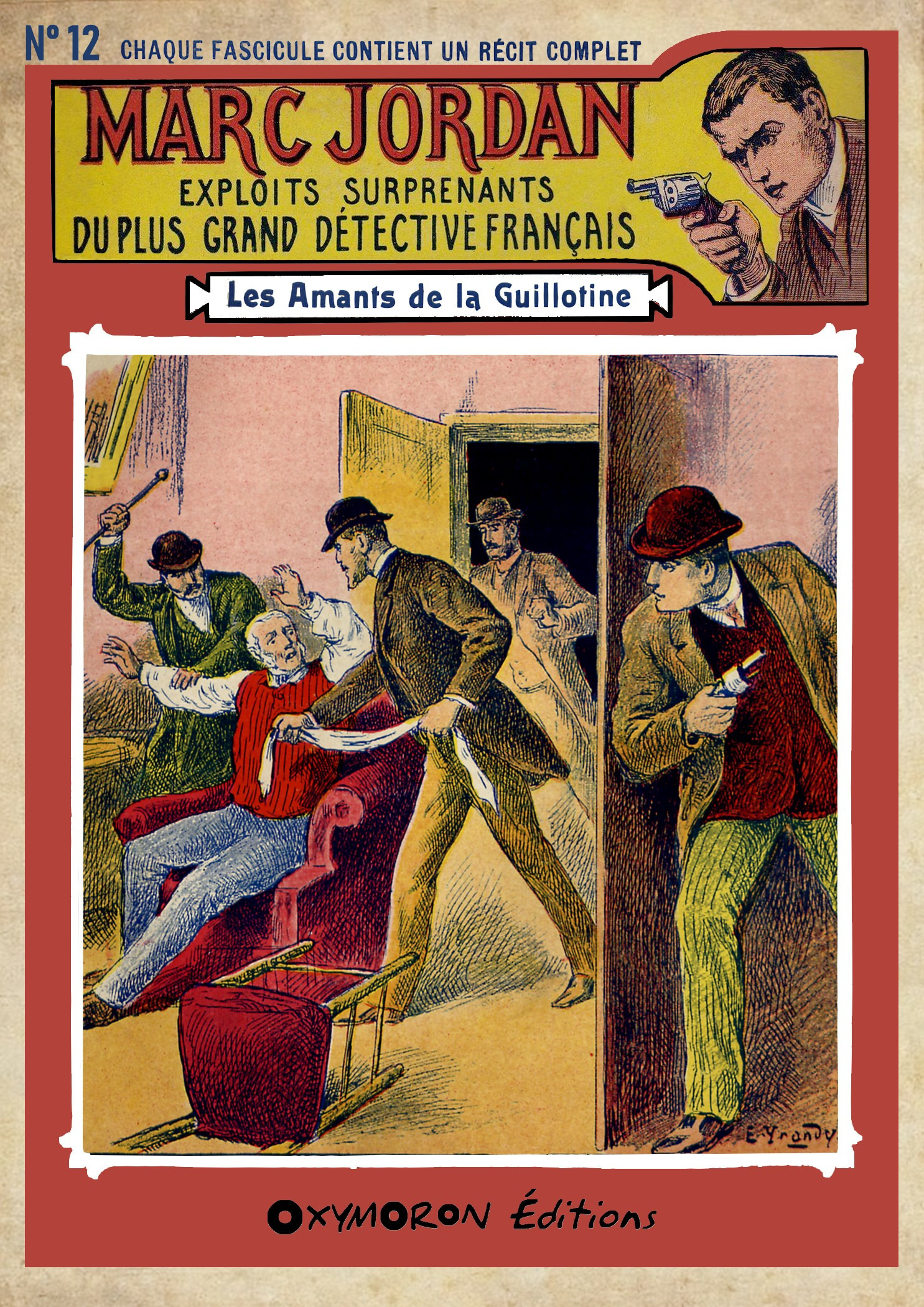 Couverture ebook de Les Amants de la Guillotine, de Auteur Inconnu