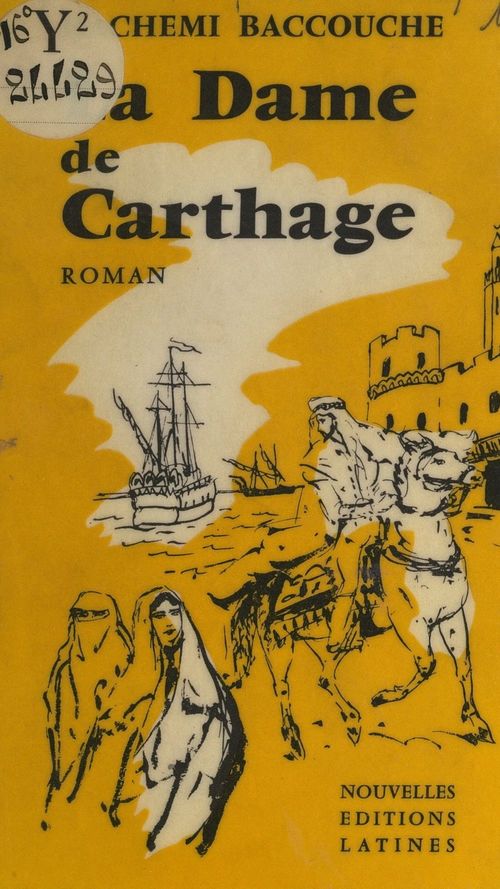 Couverture ebook de La dame de Carthage, de Hachemi Baccouche
