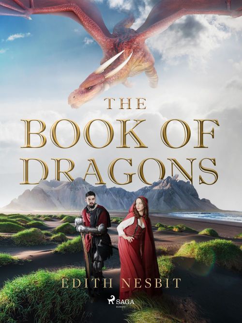 ebook cover of The Book of Dragons, by Edith Nesbit
