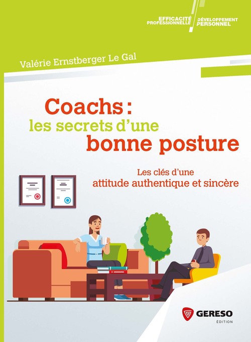 Couverture ebook de Coachs : les secrets d'une bonne posture, de Valerie Ernstberger le gal