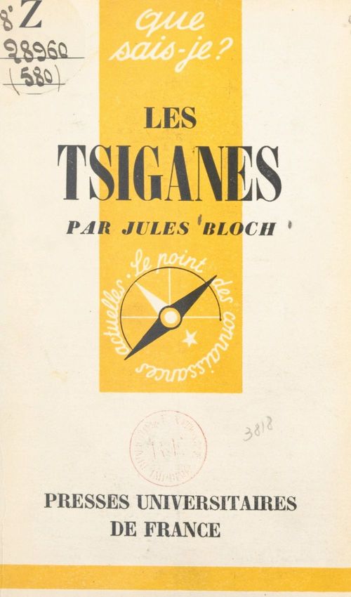 Couverture ebook de Les Tsiganes, de Jules Bloch