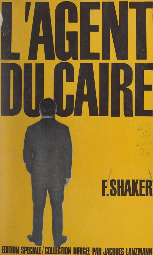 ebook cover of L'agent du Caire, by Farid Shaker