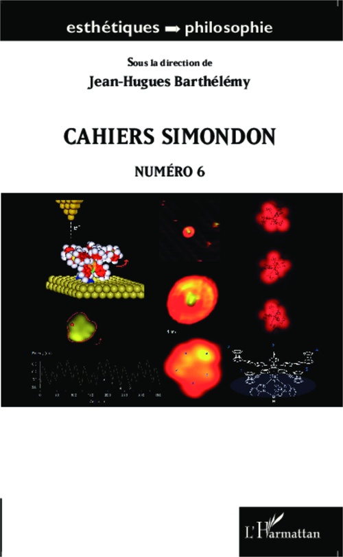 ebook cover of Cahiers Simondon, by Jean-hugues Barthélemy