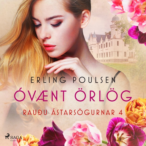 Couverture audiobook de Óvænt örlög (Rauðu ástarsögurnar 4), de Erling Poulsen